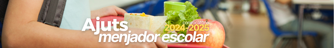Becas comedor por el curso escolar 2024-2025