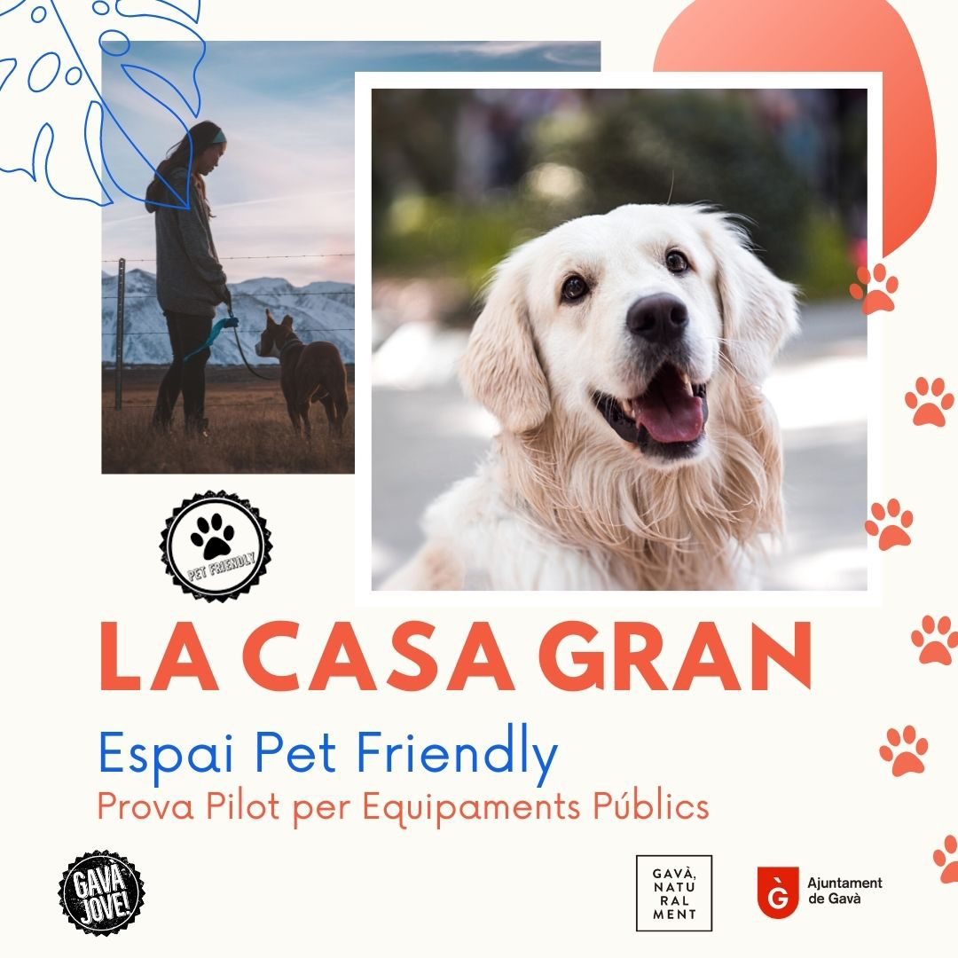 La Casa Gran, espai Pet friendly