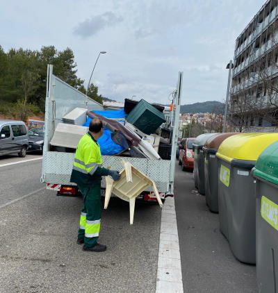 Reactivación de los servicios de la recogida de residuos