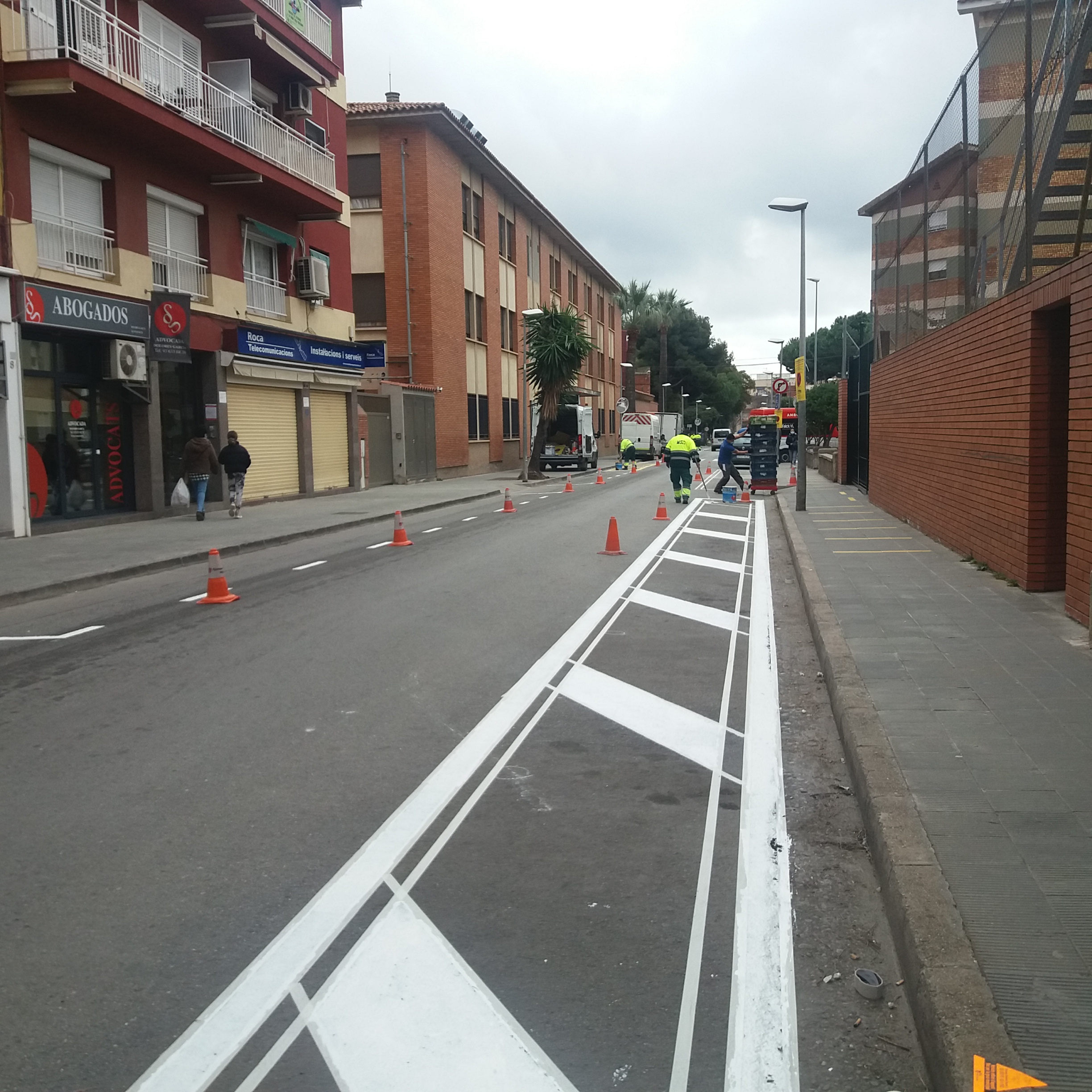 Ampliación de la zona peatonal entorno a la escuela Immaculada Concepción