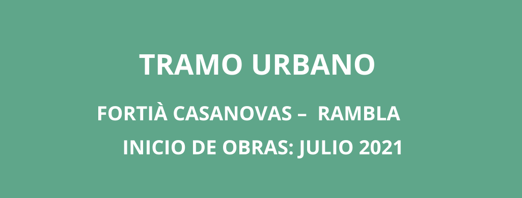 Inicio obras Fortià Casanovas - Rambla