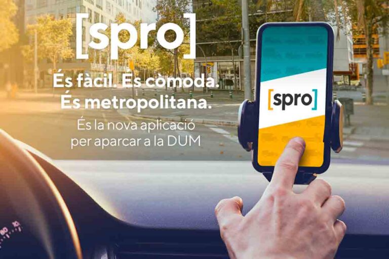 Gavà compta amb l'app SPRO, perquè les i els transportistes puguin estacionar a les places de càrrega i descàrrega