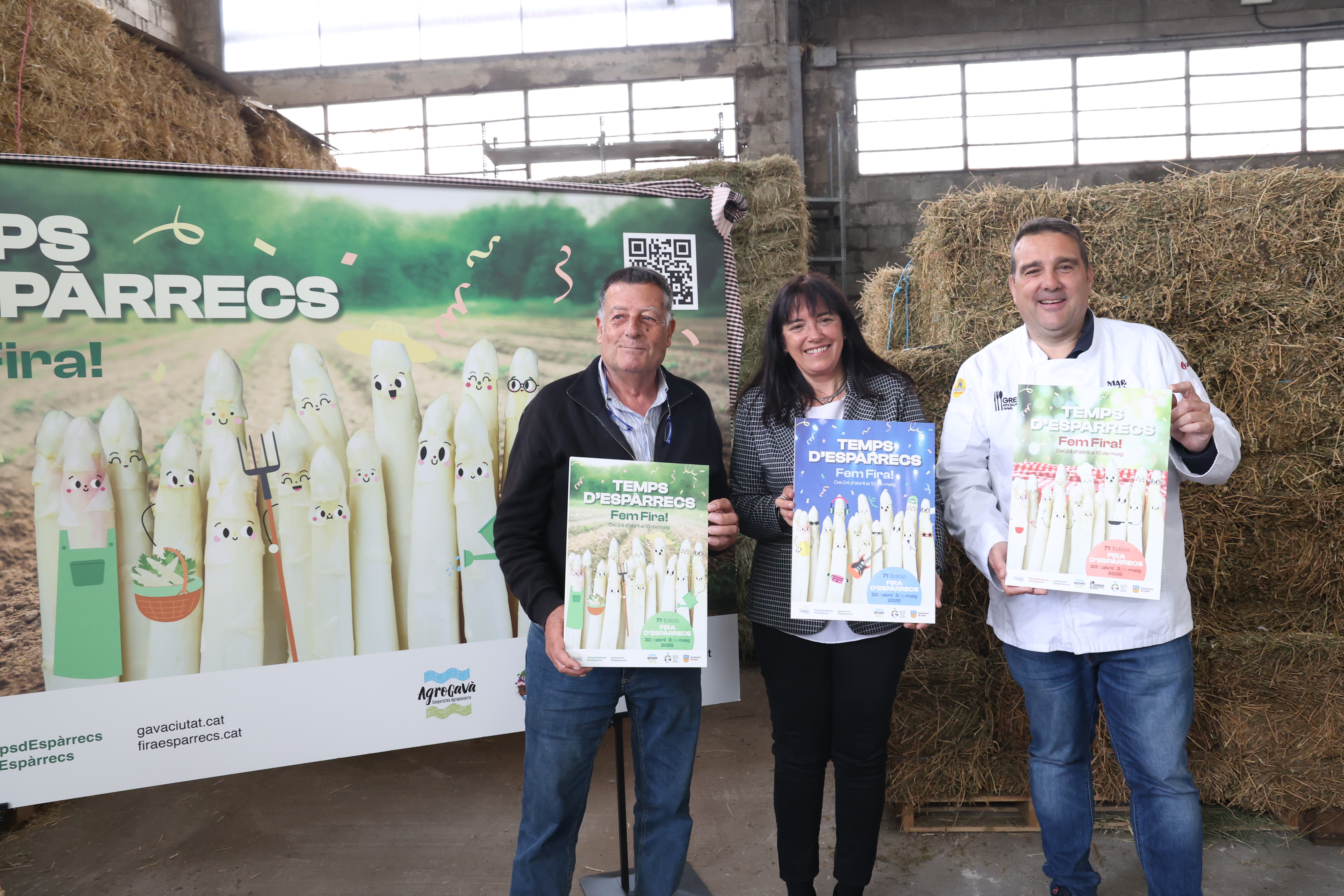 Tradició, gastronomia i festa ompliran Gavà amb la celebració de Temps d’Espàrrecs