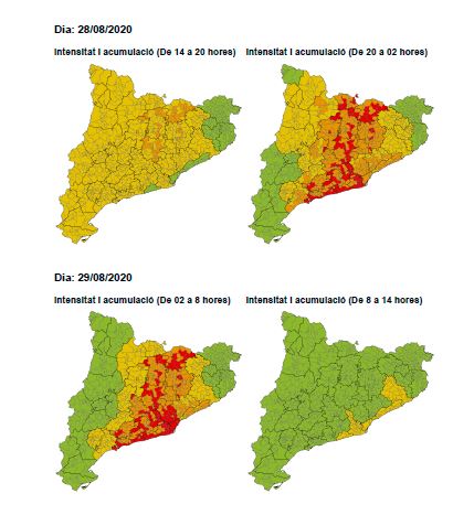 Activado el Plan INUNCAT en fase de Alerta