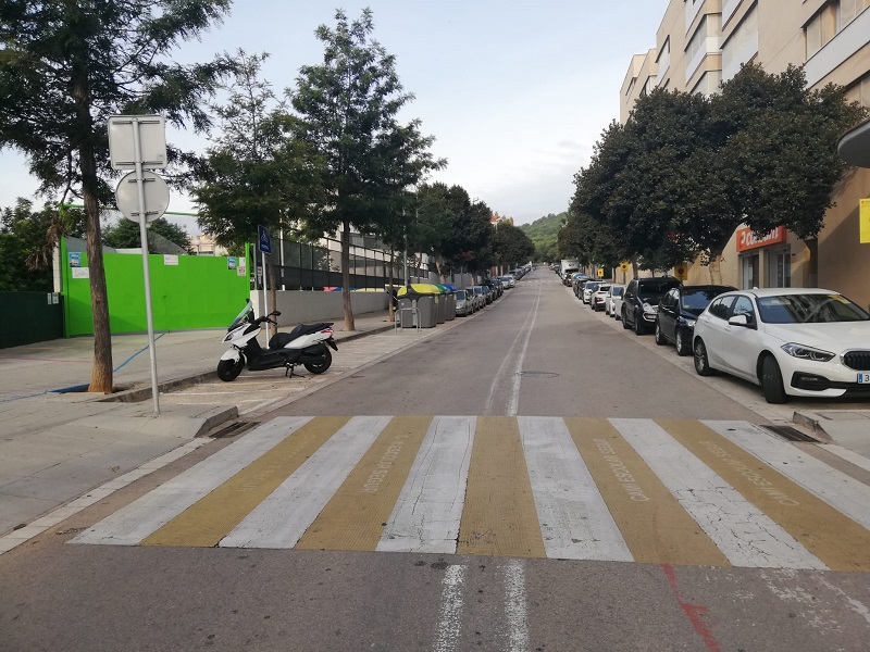 A partir del 14 de noviembre, lla avenida de les Bòbiles solo de bajada entre Santa Teresa y Joan Carles I