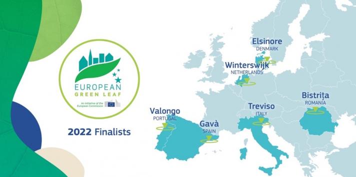 Gavà, finalista de los European Green Leaf Award