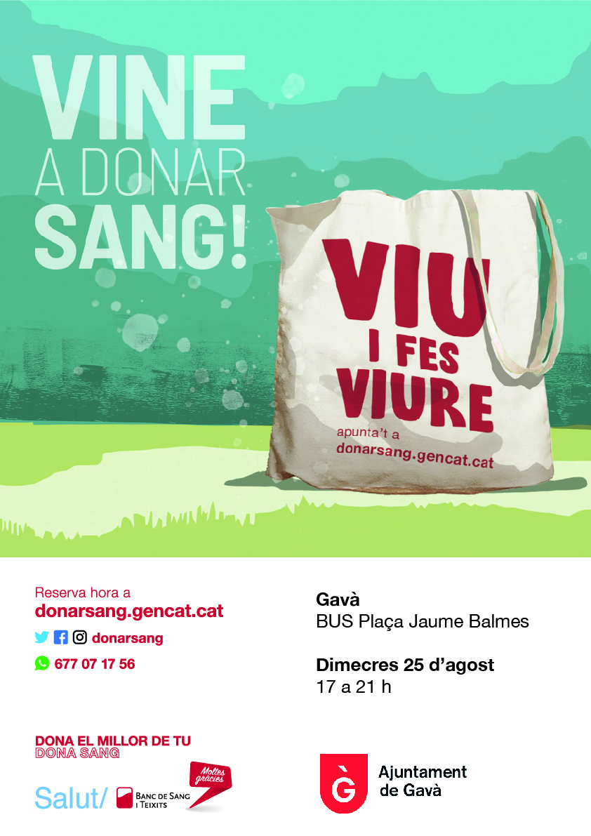 Campaña de donación de sangre