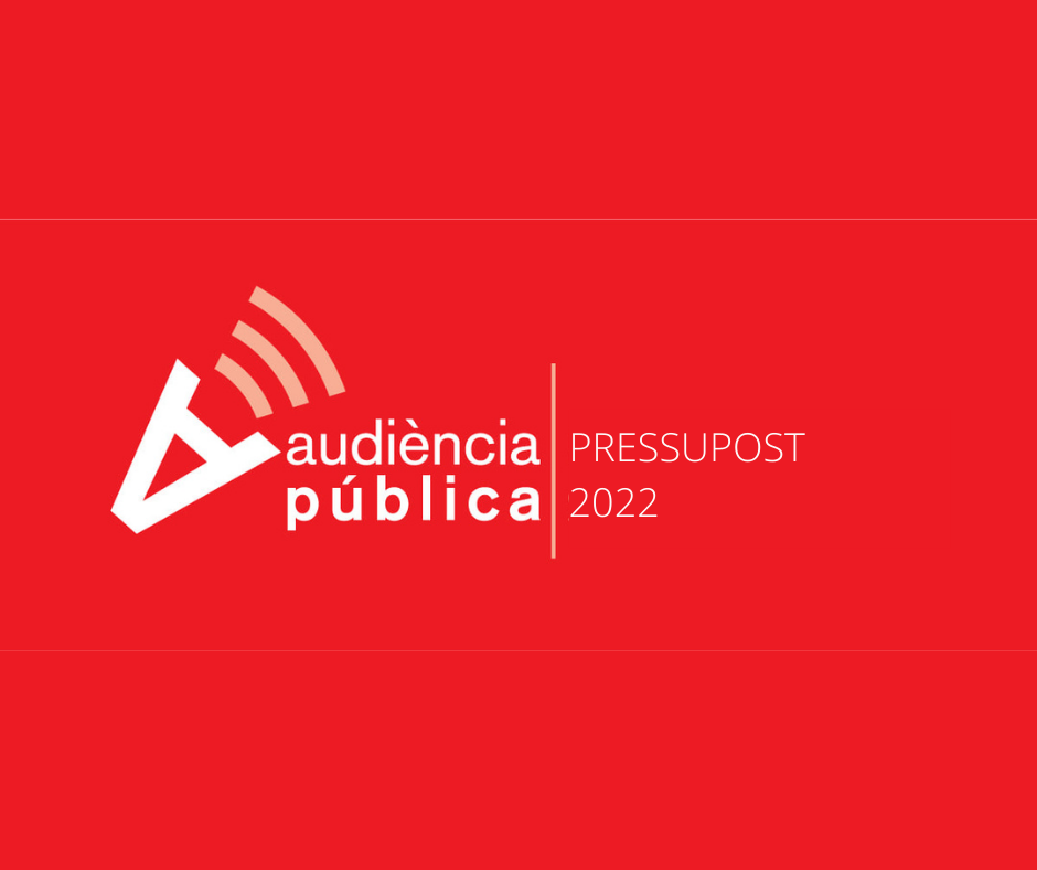 El Ayuntamiento de Gavà convoca Audiencia Pública del Presupuesto 2022