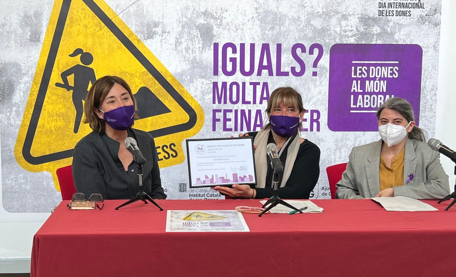 Les desigualtats al món laboral, eix del Dia Internacional de les Dones a Gavà
