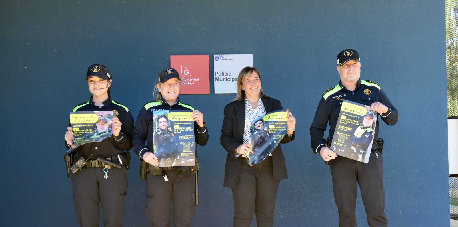 Gavà impulsa una campanya per promoure la incorporació de les dones a la Policia Municipal