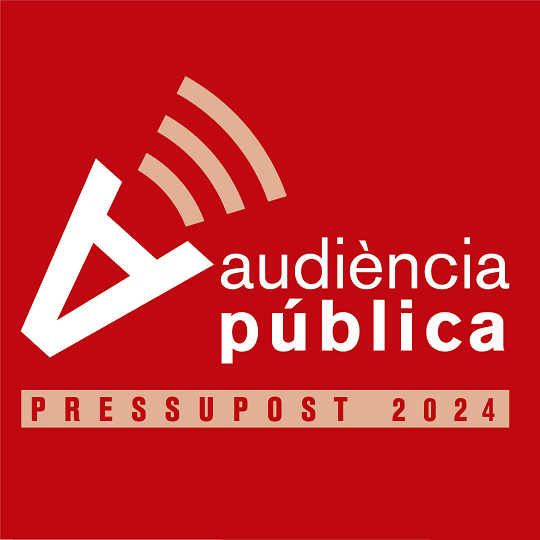 Audiencia pública presupuestos 2024, finalmente a las 18.30 h