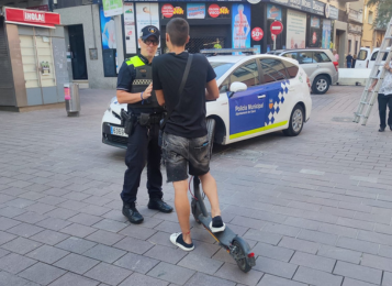 Campaña de control de patinetes y VMP del 16 y 22 de septiembre, ambos incluidos.