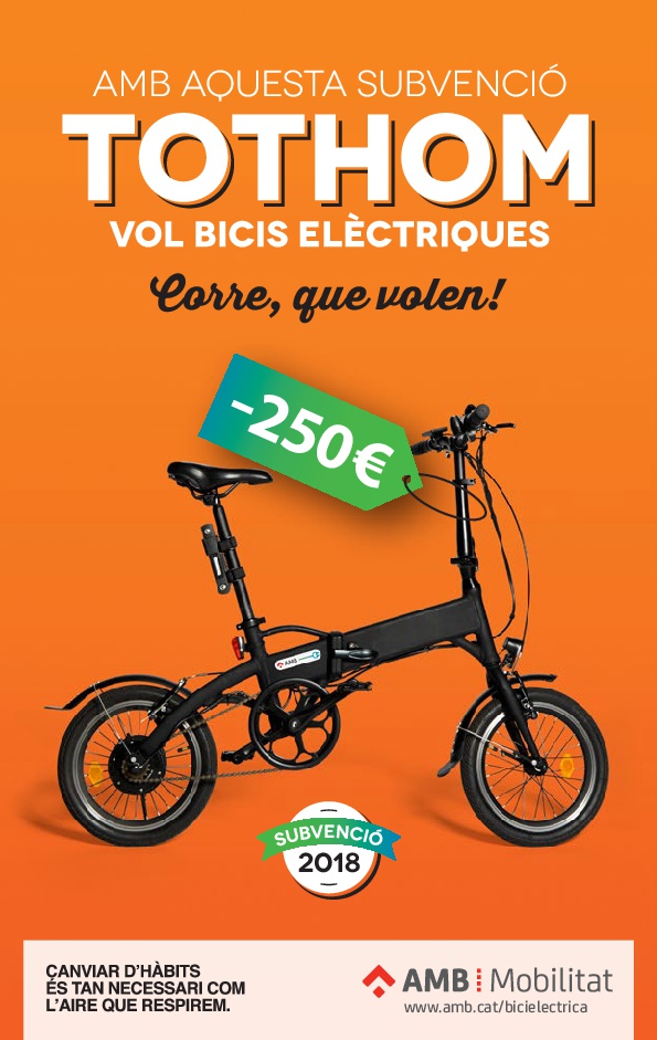 Subvenció compra bicicletes elèctriques