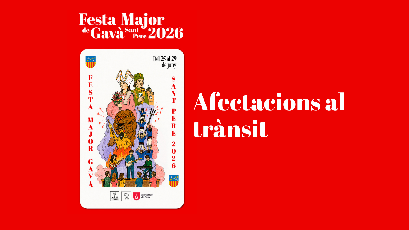 Afectacions de trànsit per la Festa Major de Sant Pere